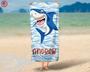 Shark Name Design Personalized Beach Towels Unique Baby Shower Gift