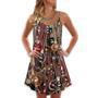 Sitar I'm Awesome I Play Sitar - V-Neck Sleeveless Cami Dress