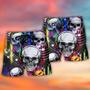 Skull Aloha Skull Music Lets Get High Beach Short