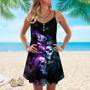 Skull Faith Hope Love Mysterious - Summer Dress