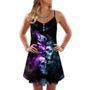 Skull Faith Hope Love Mysterious - Summer Dress