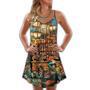 Skull Pirate Hunting Treasure - Summer Dress