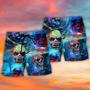 Skull Style Deep In The Ocean Beach Short