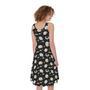 Sleeping Sheep Pattern Print Sleeveless Knee Length Dress