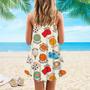 Sport Team Summer Spaghetti Strap Summer Dress