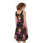 Star Fairy Unicorn Pattern Print Sleeveless Knee Length Dress