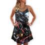 Star Wars Cat Darth Vader - V-Neck Sleeveless Cami Dress