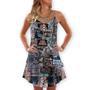 Star Wars Comic Fan Collection Style - V-Neck Sleeveless Cami Dress