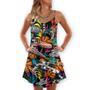 Star Wars Lego Ship Tropical - V-Neck Sleeveless Cami Dress