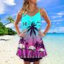 Star Wars Summer Beaches - V-Neck Sleeveless Cami Dress