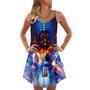 Star Wars Welcome To The Creepshow - V-Neck Sleeveless Cami Dress