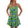 Starwars There’S Always A Bigger Fish - V-Neck Sleeveless Cami Dress