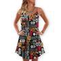 Starwars Your Focus Determines Your Reality - V-Neck Sleeveless Cami Dress