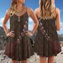 Sw Chewbacca Cosplay - V-Neck Sleeveless Cami Dress