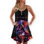 Sw Darth Vader Full Color - V-Neck Sleeveless Cami Dress