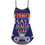 Sydney Gay Mardi Gras Vibe - V-Neck Sleeveless Cami Dress