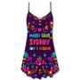 Sydney Mardi Gras Amazing Style Art - V-Neck Sleeveless Cami Dress