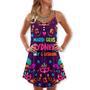 Sydney Mardi Gras Amazing Style Art - V-Neck Sleeveless Cami Dress