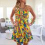 Sydney Mardi Gras Colorful Art - V-Neck Sleeveless Cami Dress