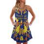 Sydney Mardi Gras Kangaroo Koala Art - V-Neck Sleeveless Cami Dress