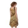 Trilobite Fossil Print Sleeveless Knee Length Dress