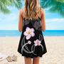 Turtle Is Beach Soul Black - Summer Dress