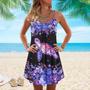 Turtle Is Beach Soul Mystical Purple - Summer Dress