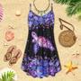 Turtle Is Beach Soul Mystical Purple - Summer Dress