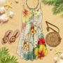 Turtle Is Beach Soul Tropical Style Amazing - Summer Dress