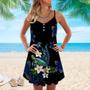 Turtle Love Flower Everytime - Summer Dress