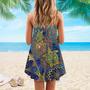 Turtle Mandala Color Style - Summer Dress