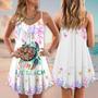 Turtle Satty Lil' Beach Love Ocean - Summer Dress