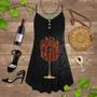 Wine And Summer Vibes Why Not - Summer Dress