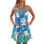 Cat All I Need Is Love And A Lovely Cat - V-Neck Sleeveless Cami Dress