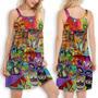 Cat Prom Lets Go Down Street Celebrate The Mardi Gras Festival - Women's Sleeveless Cami Dress