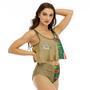 Half Side Firestone Walker Watermelon Ruffled Vest Swimsuit