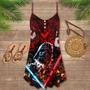 Halloween Costumes Star Wars Darth Vader Lightsaber The Rise Of Skywalker - V-Neck Sleeveless Cami Dress