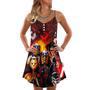 Halloween Costumes Star Wars Horror Darth Vader - V-Neck Sleeveless Cami Dress