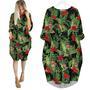 Irish Leprechaun With Flower Happy St Patrick’S Day Aloha Long Sleeve Midi Dress