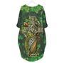 Irish Saint Patricks Day Long Sleeve Midi Dress