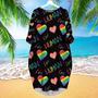 Love Is A Human Right LGBT Long Sleeve Midi Dress