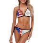 Michelob Ultra American Flag Triangle Beach Bikini