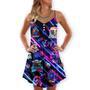 Star Wars Neon All Star Style - V-Neck Sleeveless Cami Dress