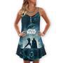 Star Wars The Empire Strikes Back - V-Neck Sleeveless Cami Dress