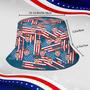 Custom Bucket Hat Face Unisex Fisherman Hat Summer Hat Independence Day