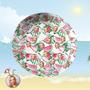 Custom Bucket Hat Personalized Face All Over Print Tropical Flower Print Hawaiian Fisherman Hat - Watermelon