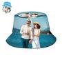 Custom Bucket Hat Unisex Photo Bucket Hat Personalize Wide Brim Outdoor Summer Cap Hiking Beach Sports Hats Gift