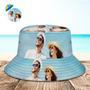 Custom Extra Large Bucket Hats Personalize Your Photo Outdoor Summer Cap Hiking Beach Sports Hats Gift For Lover