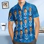 Custom Face Hawaiian Shirt Best Dad And Son Personalized Father's Day Shirt Gift For Dad