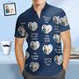 Custom Face Hawaiian Shirt Best Dog Dad Personalized Father's Day Shirt Gift For Dad